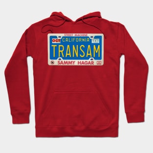 Sammy Hagar - Trans Am Highway Wonderland License Plate Hoodie